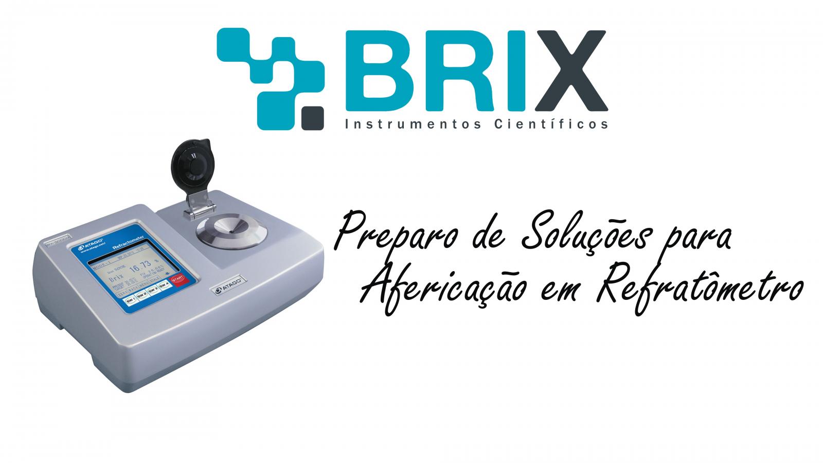 Preparo de Soluções para Aferição em Refratômetro