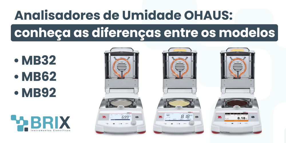 Linha de Analisadores de Umidade OHAUS